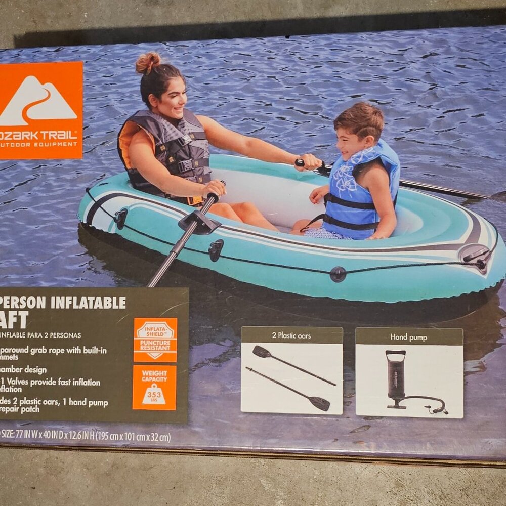 Bote Inflable para 2 personas